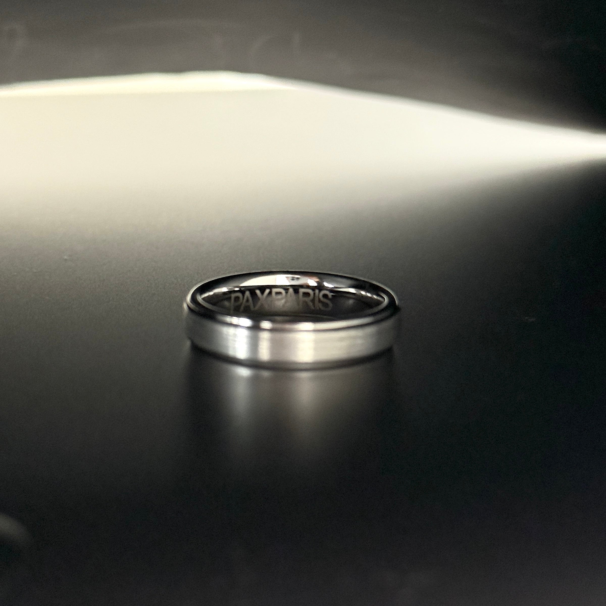 Classic Brushed Band Ring, 5mm