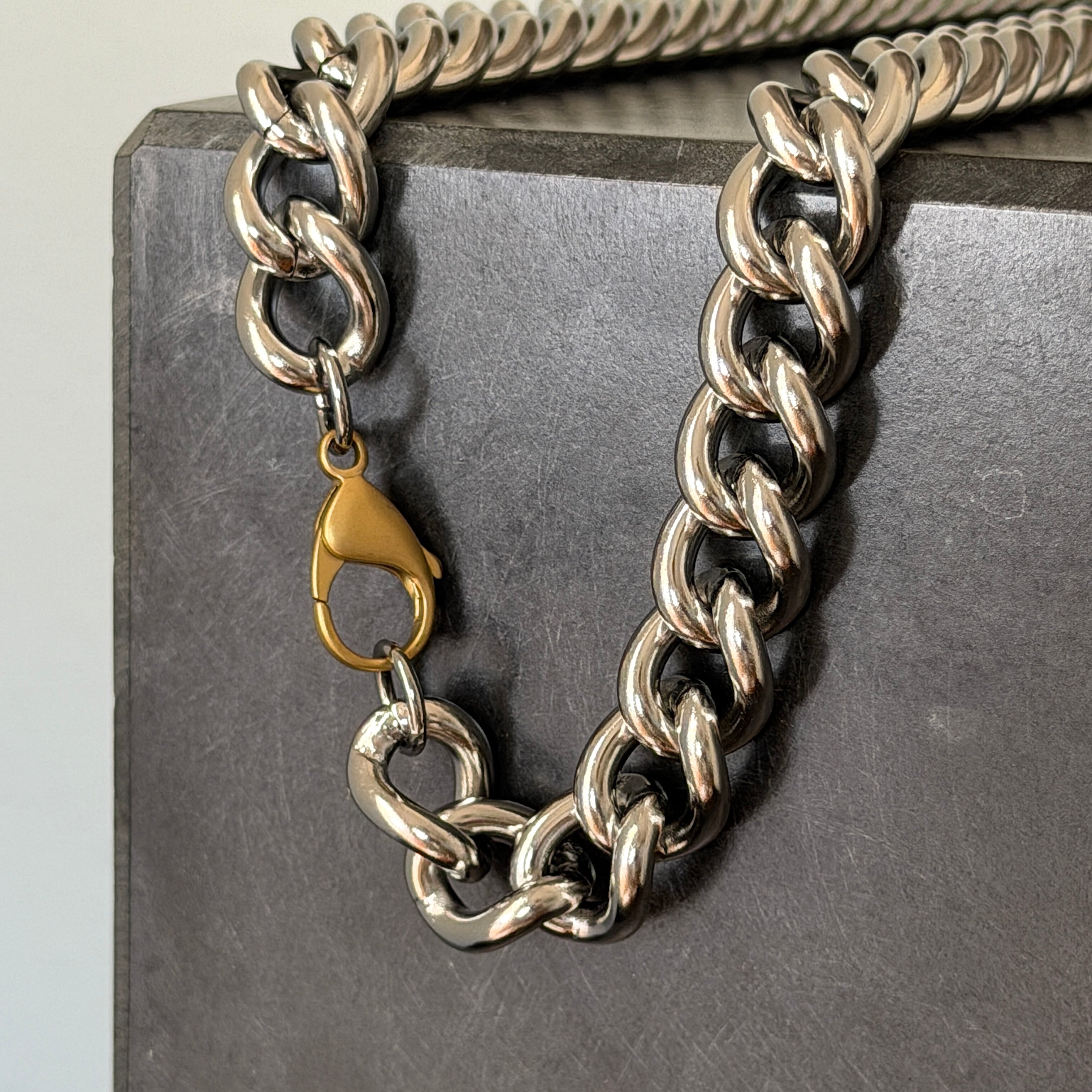 Round Chain Necklace, 13mm