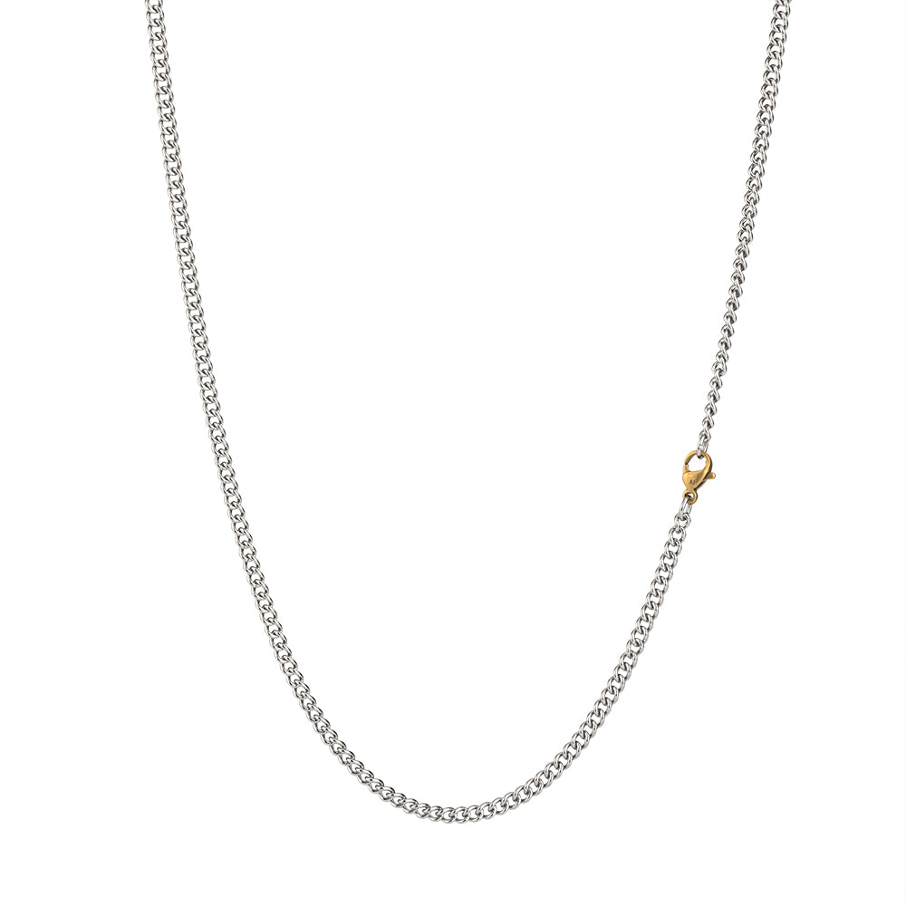Round Chain Necklace, 3mm