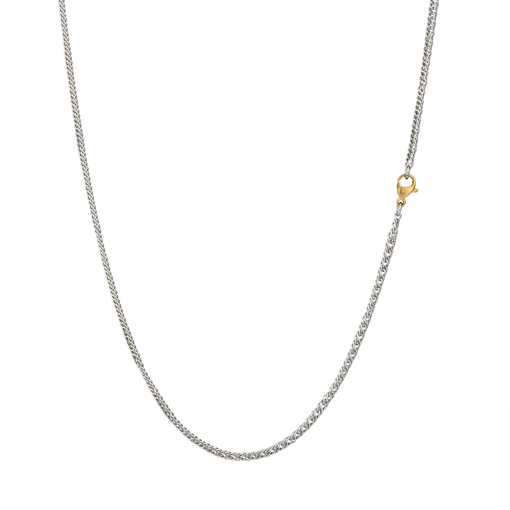 Double Chain Necklace, 3mm