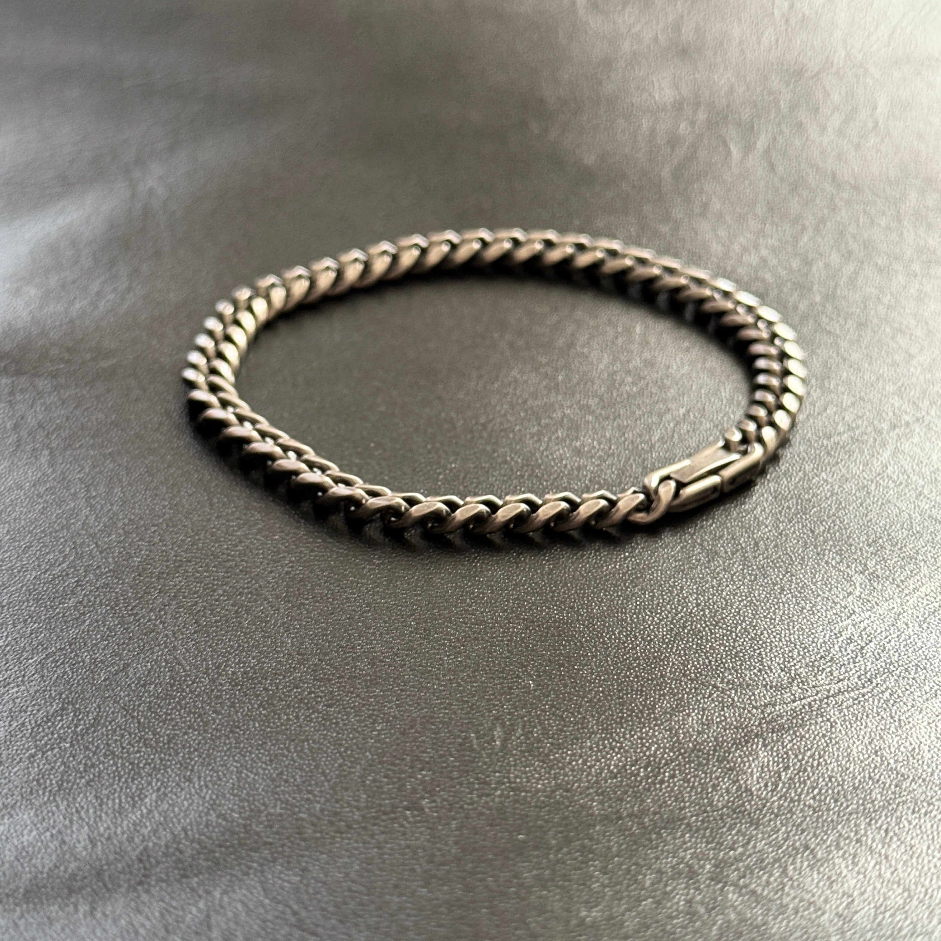 stainless steel bracelet men 6mm