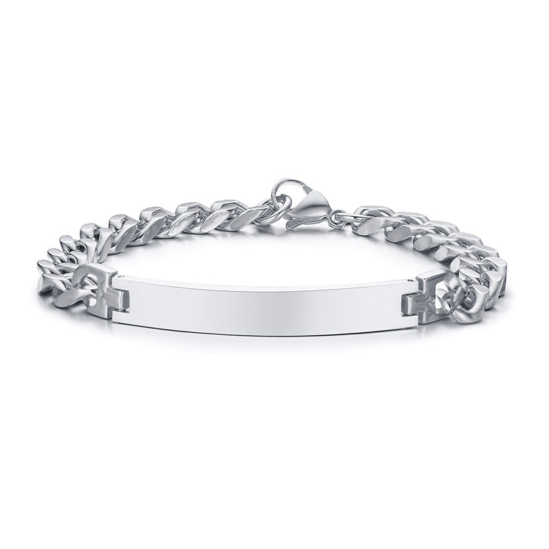 NAME TAG BRACELETS (ENGRAVABLE)