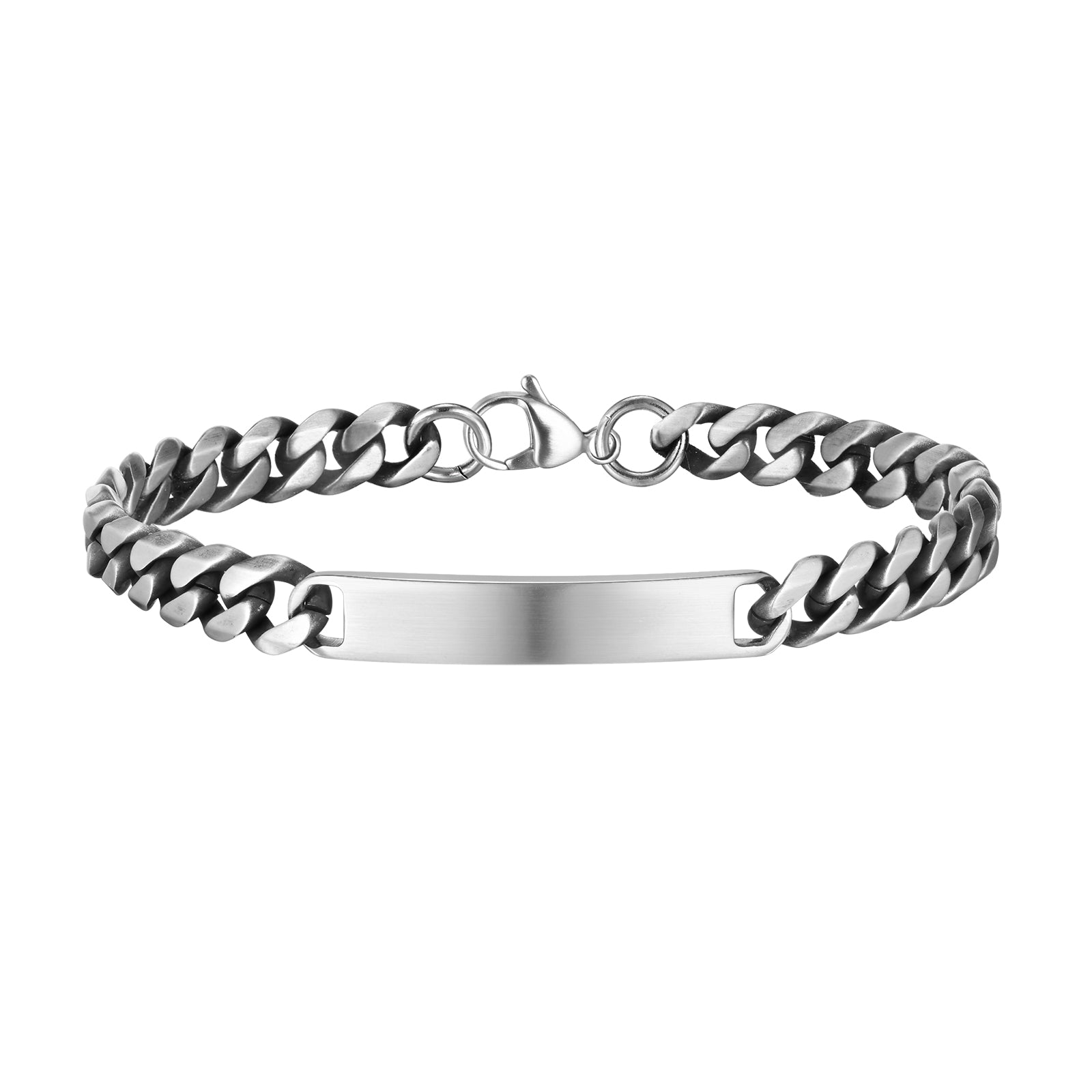 Name Tag Bracelet,  8.8mm