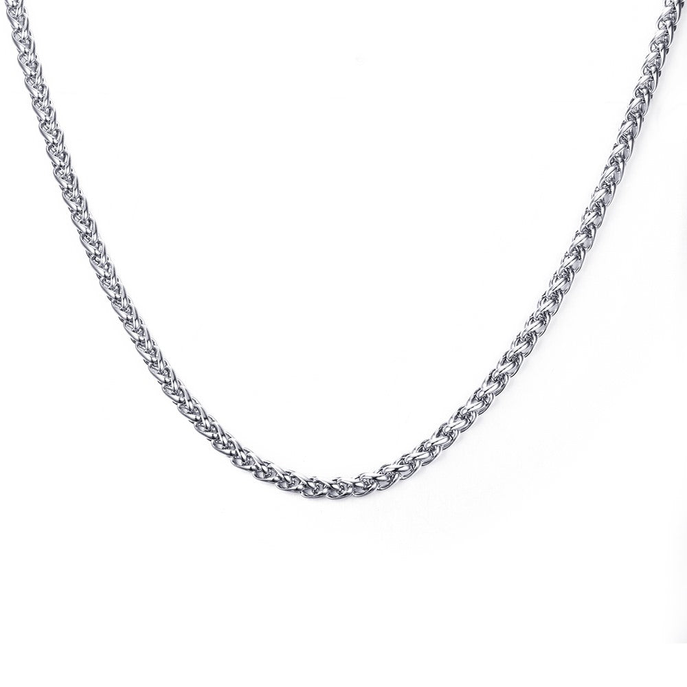 Franco Wheat Chain Necklace