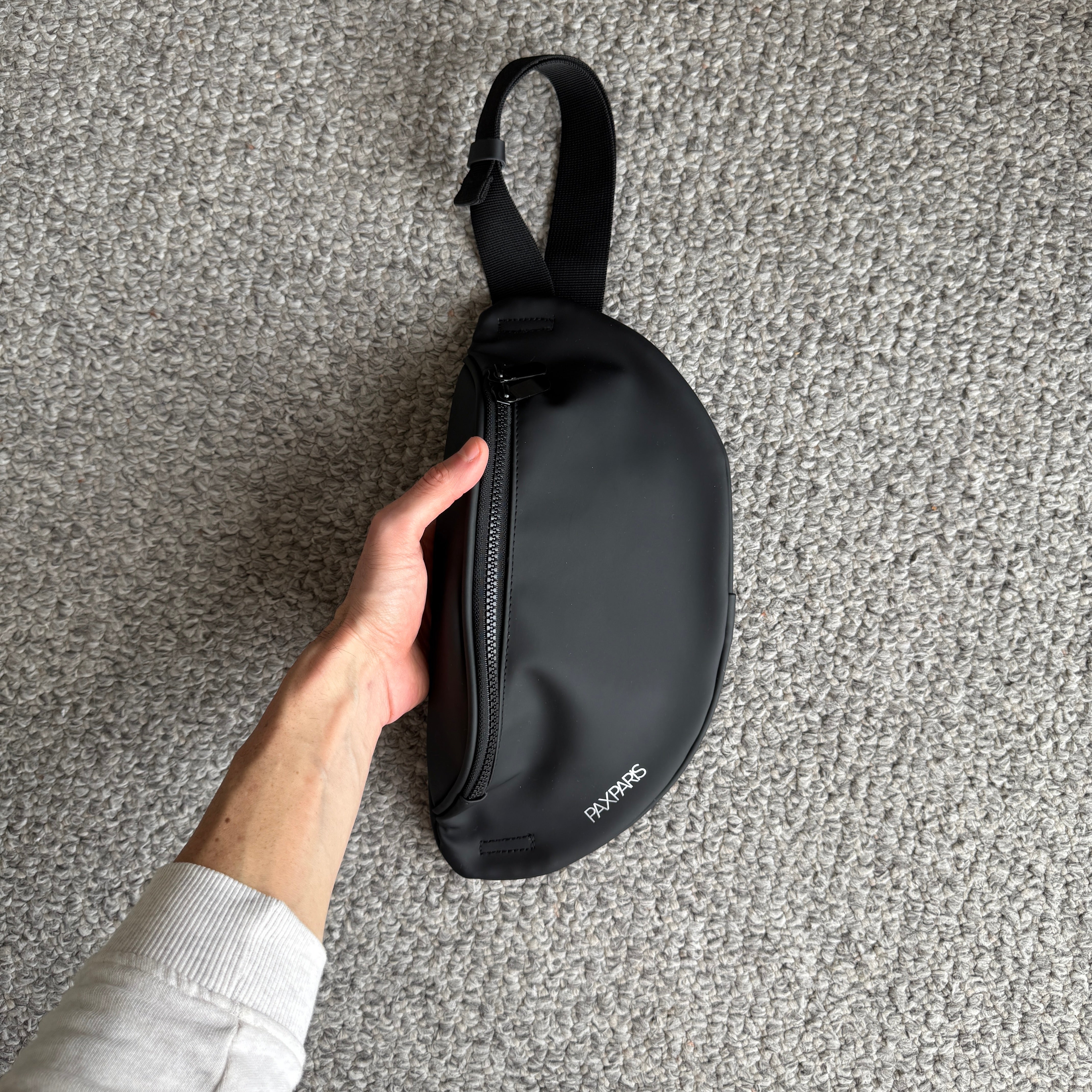 Minimal Waist Bag, Black
