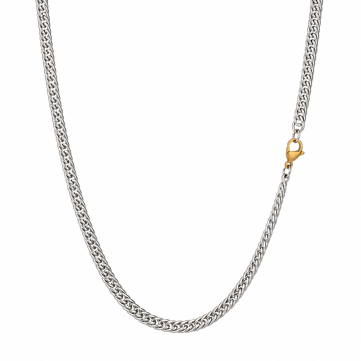 Double Chain Necklace, 5.5mm