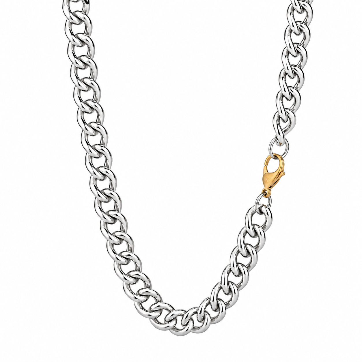 Round Chain Necklace, 13mm