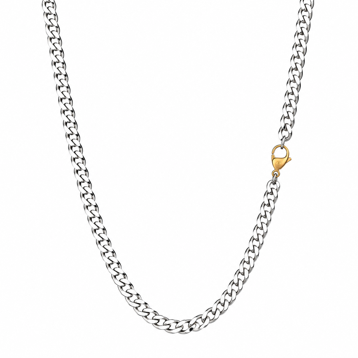 2 Cut Cuban Chain Necklace, 8.3MM