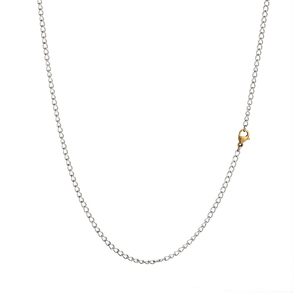 Round Chain Necklace, 2.6mm